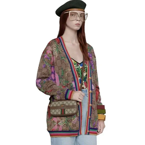 Gucci Ophidia GG Supreme Mini Cross Body Bag - Picture 8 of 8